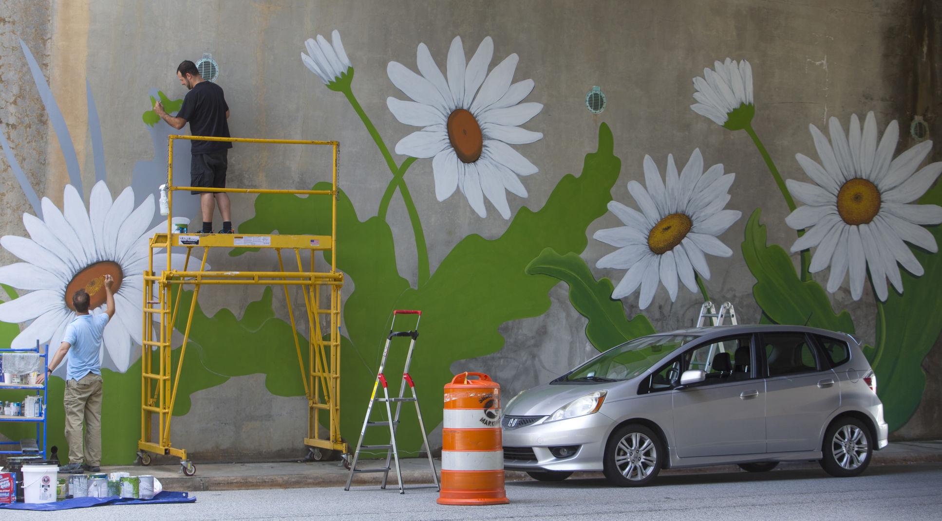 Urban Renewal mural